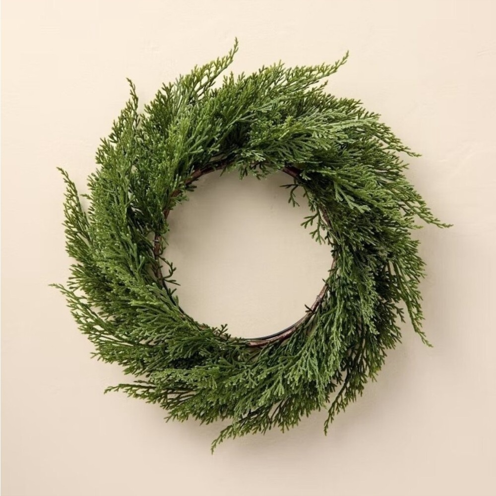 Hearth & Hand Magnolia 12" Faux Cypress Mini Christmas WreathTree - Chri…